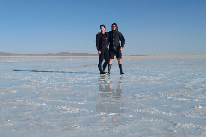 Visit to Uyuni Salt Flats from La Paz Bolivia by Bus - Four hours across the Salar de Uyuni