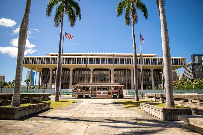 Waikiki Trolley Red Line Heroes & Legends Hop-on Hop-off Tour - Waikiki Shopping Plaza to Duke Kahanamoku