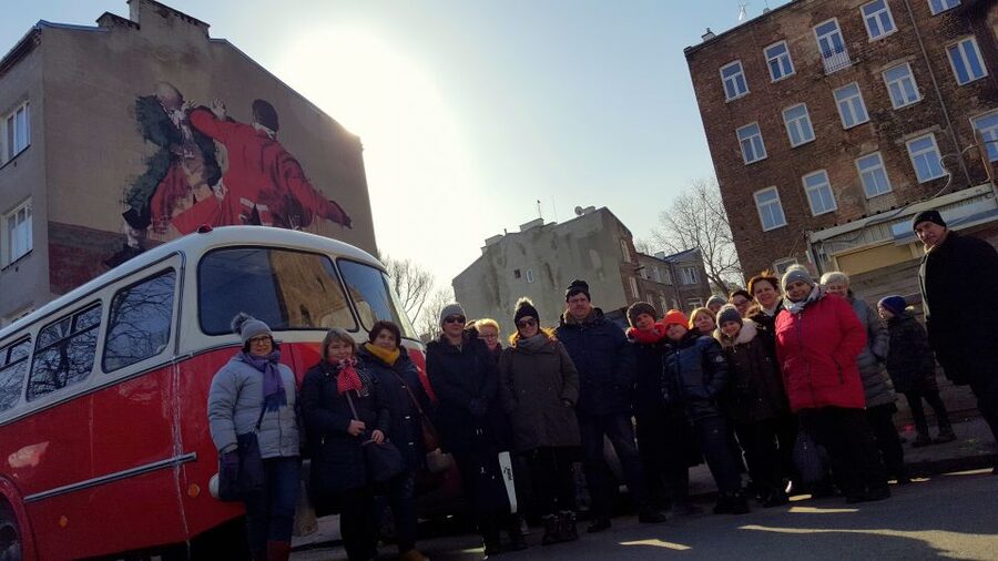 Warsaw: 2.5-Hour Dark Side - Praga District by a Retro Bus - How much walking and bus time to expect