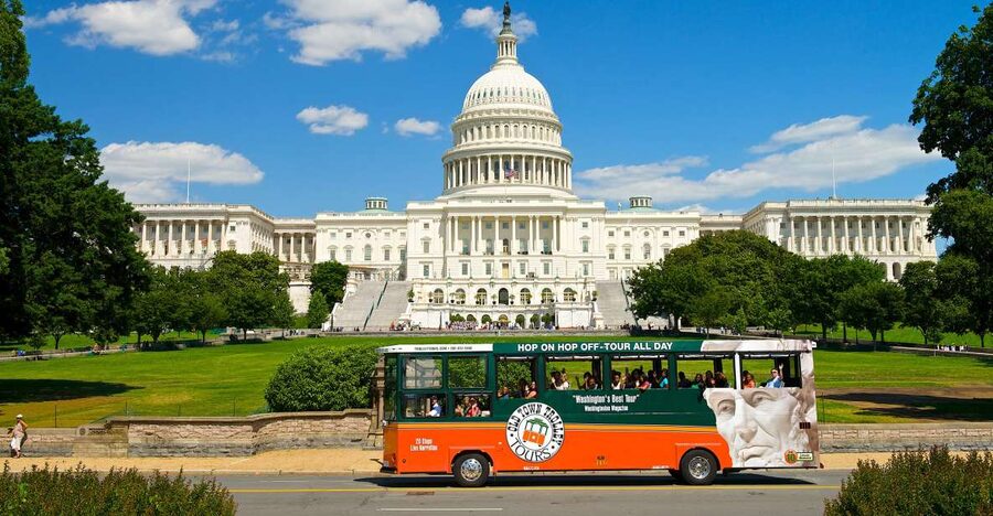 Washington, DC: Hop-On Hop-Off Old Town Trolley City Tour - Downtown Washington, Ford’s Theatre, and the White House