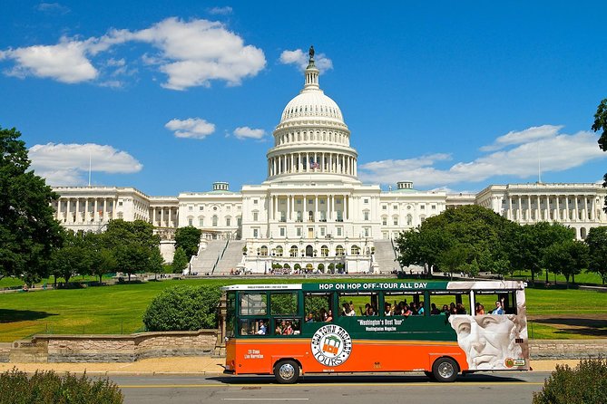 Washington DC Hop-On Hop-off Trolley Tour with 15 Stops - Constitution Avenue links three major museums