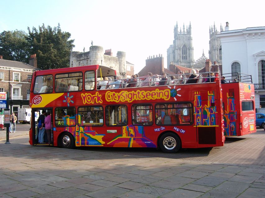 York: City Sightseeing Hop-On Hop-Off Bus Tour - Gillygate, Monk Bar, and Foss Bank