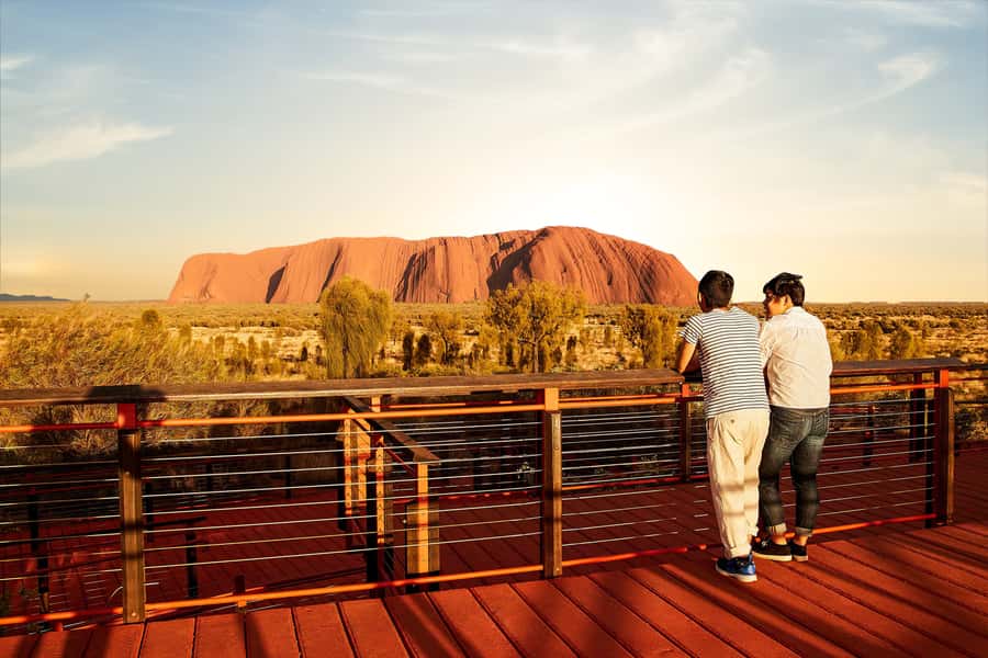 Yulara: Uluru Sunrise and Kata Tjuta Day Trip by Bus - The early start from Yulara