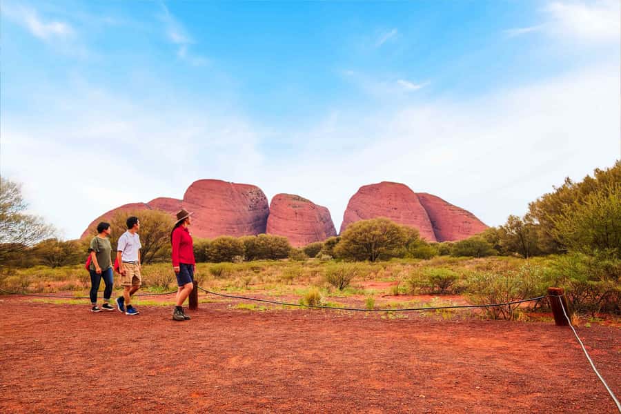 Yulara: Uluru Sunrise and Kata Tjuta Day Trip by Bus - Kata Tjuta’s domes and the western side of Uluru