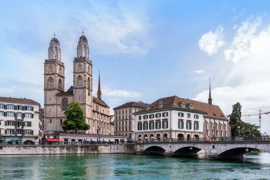 Zurich: City Highlights Tour by Bus, Cable Car, and Ferry - The ferry crossing from Meilen to the opposite shore